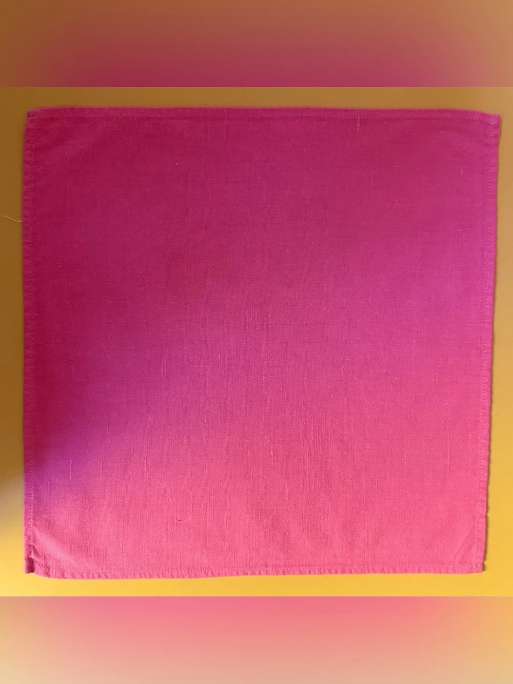 VTG Linen Table Napkins Colorful EC  4